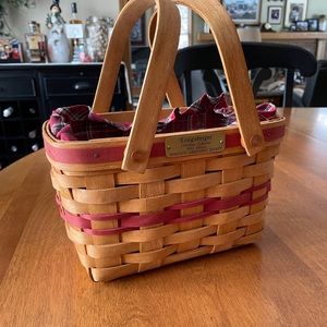 Longaberger 1992 Season’s Greetings Basket